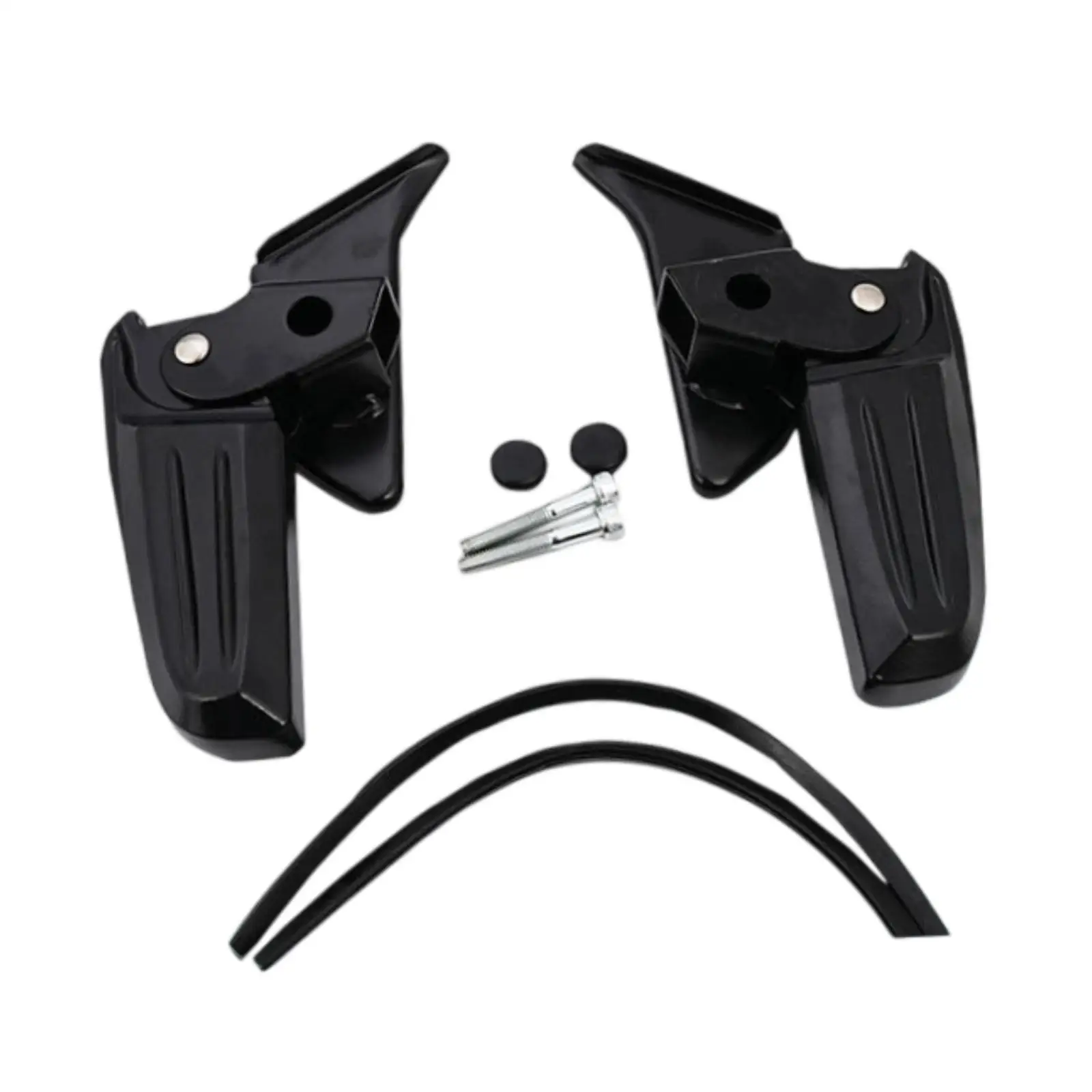 أوتاد قدم الدراجة النارية تدعم القدم المقاومة للصدأ لقطع غيار الدراجات النارية