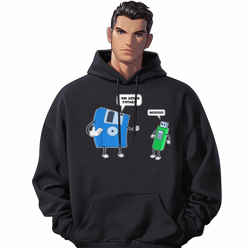 

Computer Engineering I mens Father Son Floppy Disk Engineer Long Sleeve Mens Designer Hoodies Pullover Men Tops & Tees