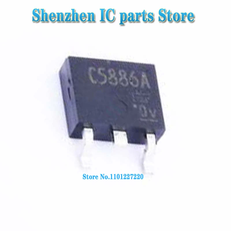 C5886A 2SC5886A TO-252  2SC5886 C5886 In Stock