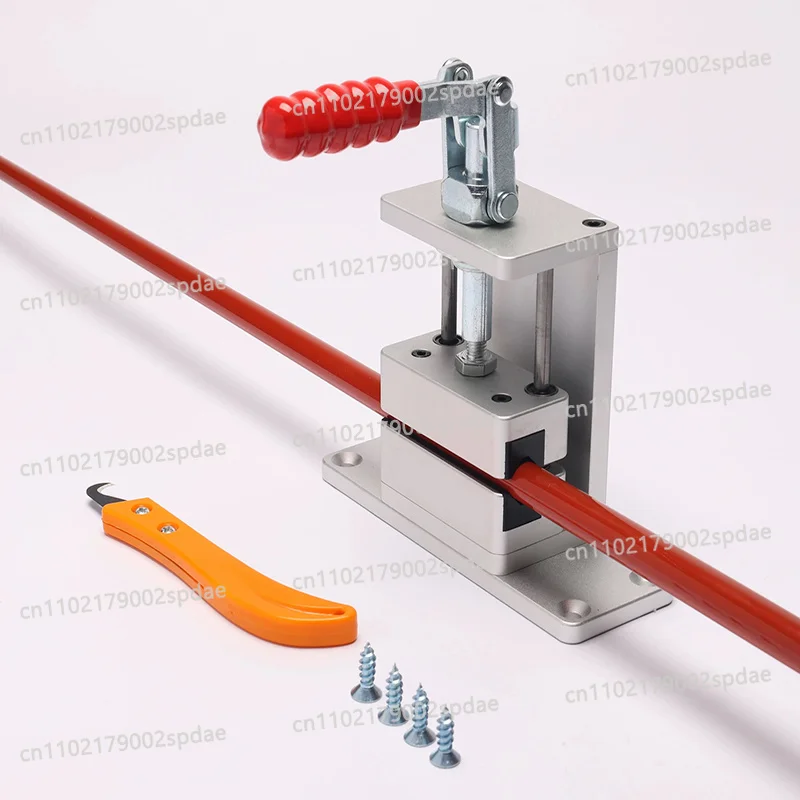 1 Set Golf Club Vise Regripping Tool With Quick Release Shaft Clamp And Hook Knife For Golf Grip Removal Replacement - view 6