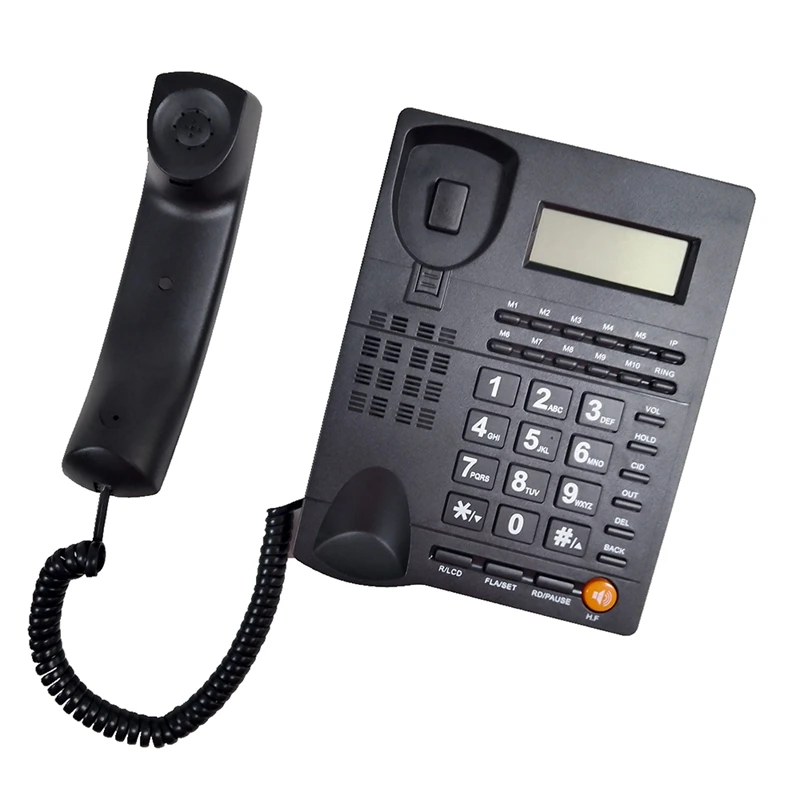 Good quality KX-L019 Telefone Landline Phone Caller ID Corded Telephone Desktop Telephone for Home Office Hotel Restaurant