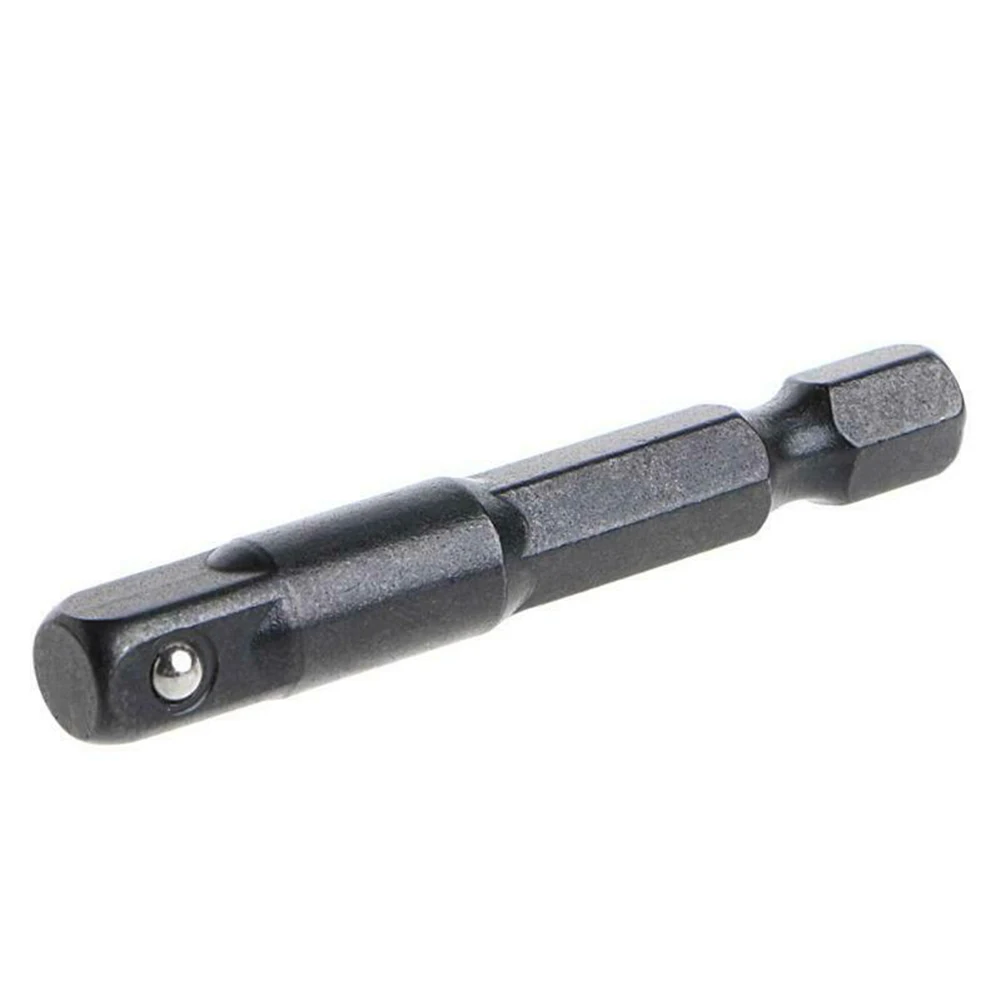 3pc Socket Set Impact Socket Adapter Converter 1/4 3/8 1/2Inch Nut Driver Sockets Hex Shank Extension Hand Tools Set Repair Tool