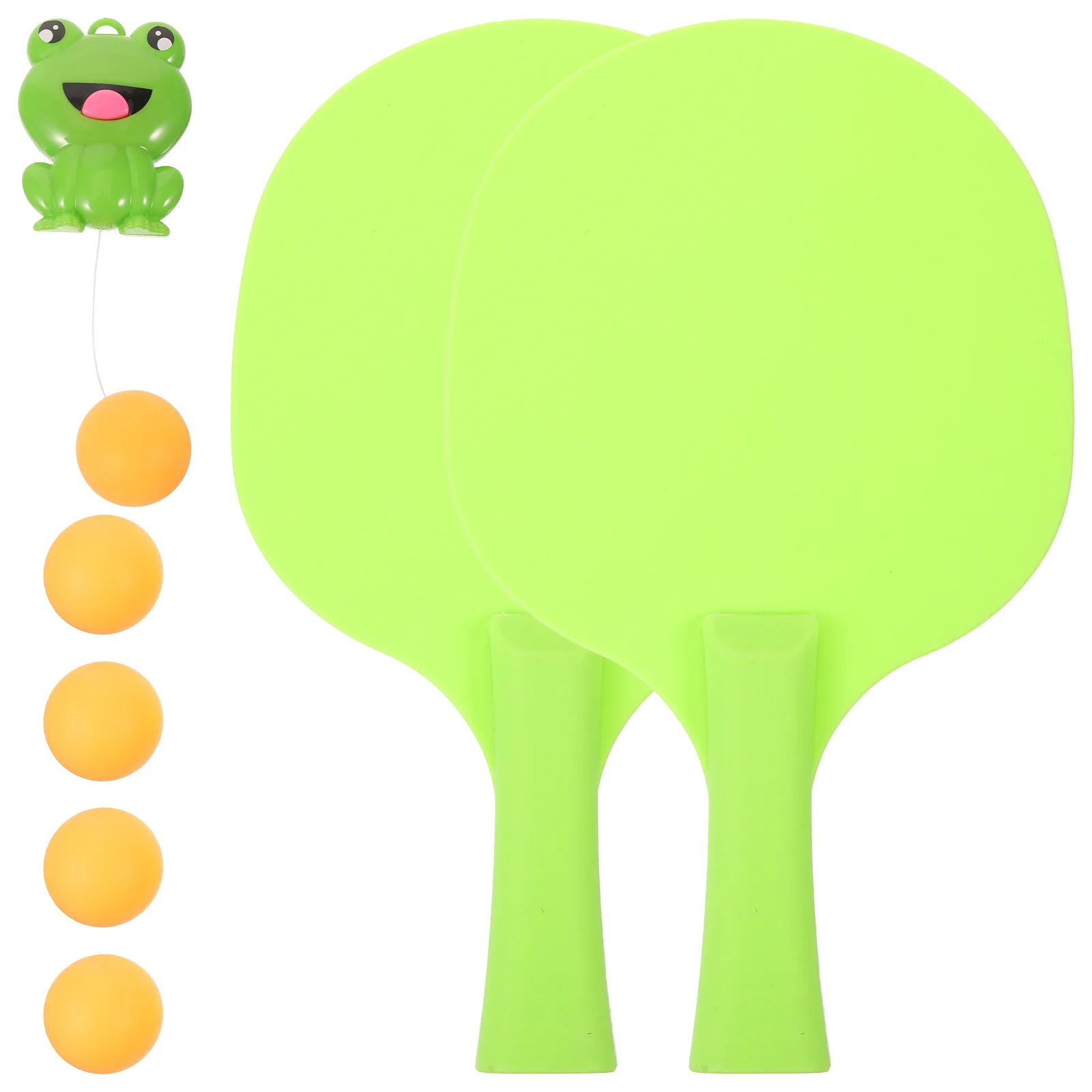 مجموعة واحدة من أدوات التدريب على تنس الطاولة، معدات تدريب ABS احترافية للتمرين الداخلي للبالغين، مجموعة تنس الطاولة #6