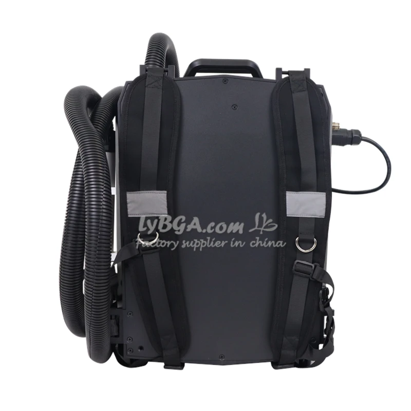 LY Pulse Laser Rust Removal Cleaning Machine Not Damage The Substrate 100W 200W 300W Non-Contact Cleaning Machine Backpack Type - view 2