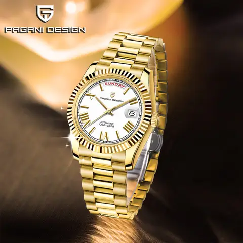 Pagani design relojes 2025 nuevo DD40 Reloj automático de lujo para hombre AR Reloj mecánico de cristal de zafiro para hombre NH36A Reloj para hombre 1783