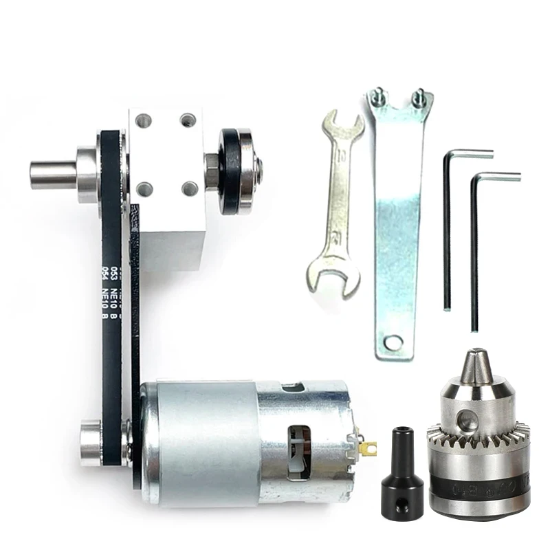 Imagem -02 - Mini Mesa Saw Assembly com 895 Motor Faça Você Mesmo Carpintaria Corte e Polimento Spindle Pequeno Electric Saw Acessório Set
