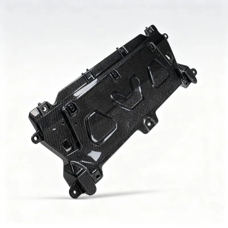 Dry Carbon Fiber Air Intake System Cooling Shroud for BMW F97 X3M F98 X4M Engine Performance Upgrade