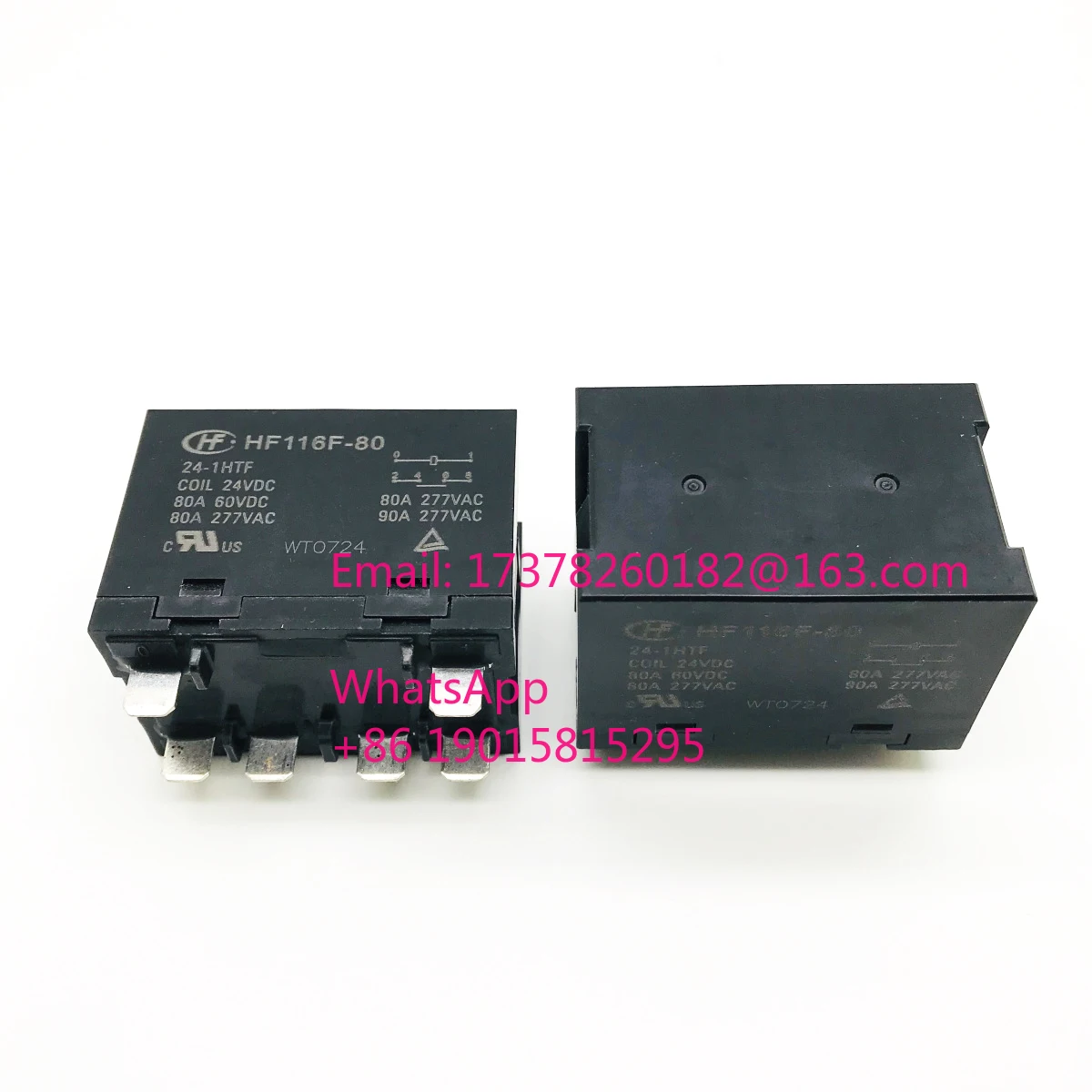 

HOT NEW HF116F-80-24-1HTF HF116F-80 24-1HTF 80A 24V relay 6PIN