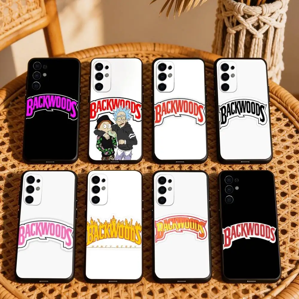 Simple logo B-Backwoods  Phone Case Black Silicone Soft For Samsung S25,S24,S21,S22,S23,S30,Ultra,S20,Plus,Fe,Lite