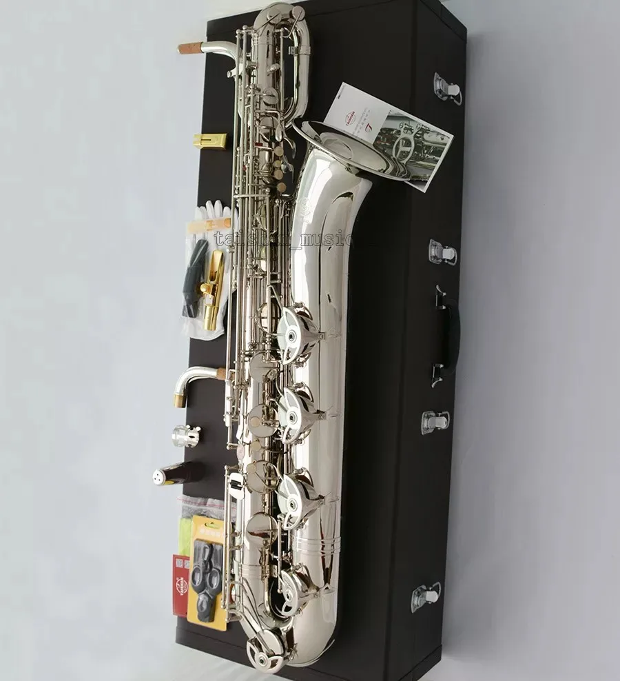 

Новый профессиональный саксофон-сакселло 2026 New79, Bb, из розовой латуни, с колпаком из купроникеля, с кейсом