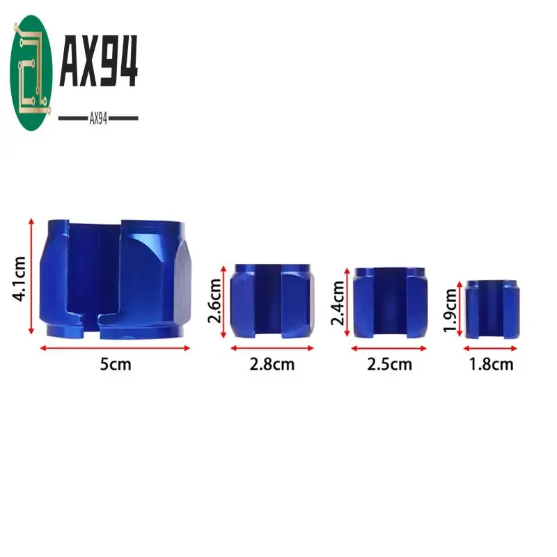 

AX94-Car Braid Hose Sleeving Kit Universal Vacuum Fuel Line Radiator Heater Hose Sleeve Replace Parts