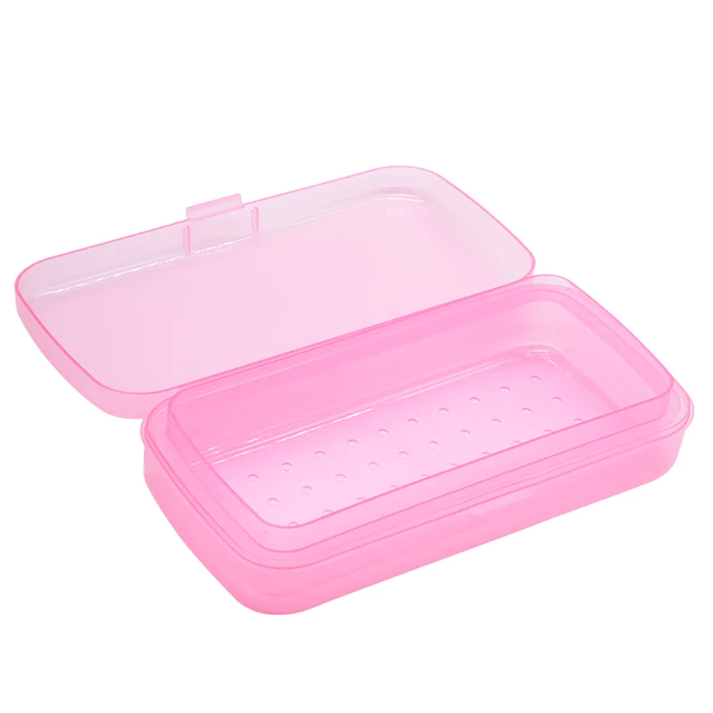 Double‑Layer Manicure Disinfection Box Alcohol Sterilizer Case Nail Art Tool Storage Container For Salon Home Manicure Supplies