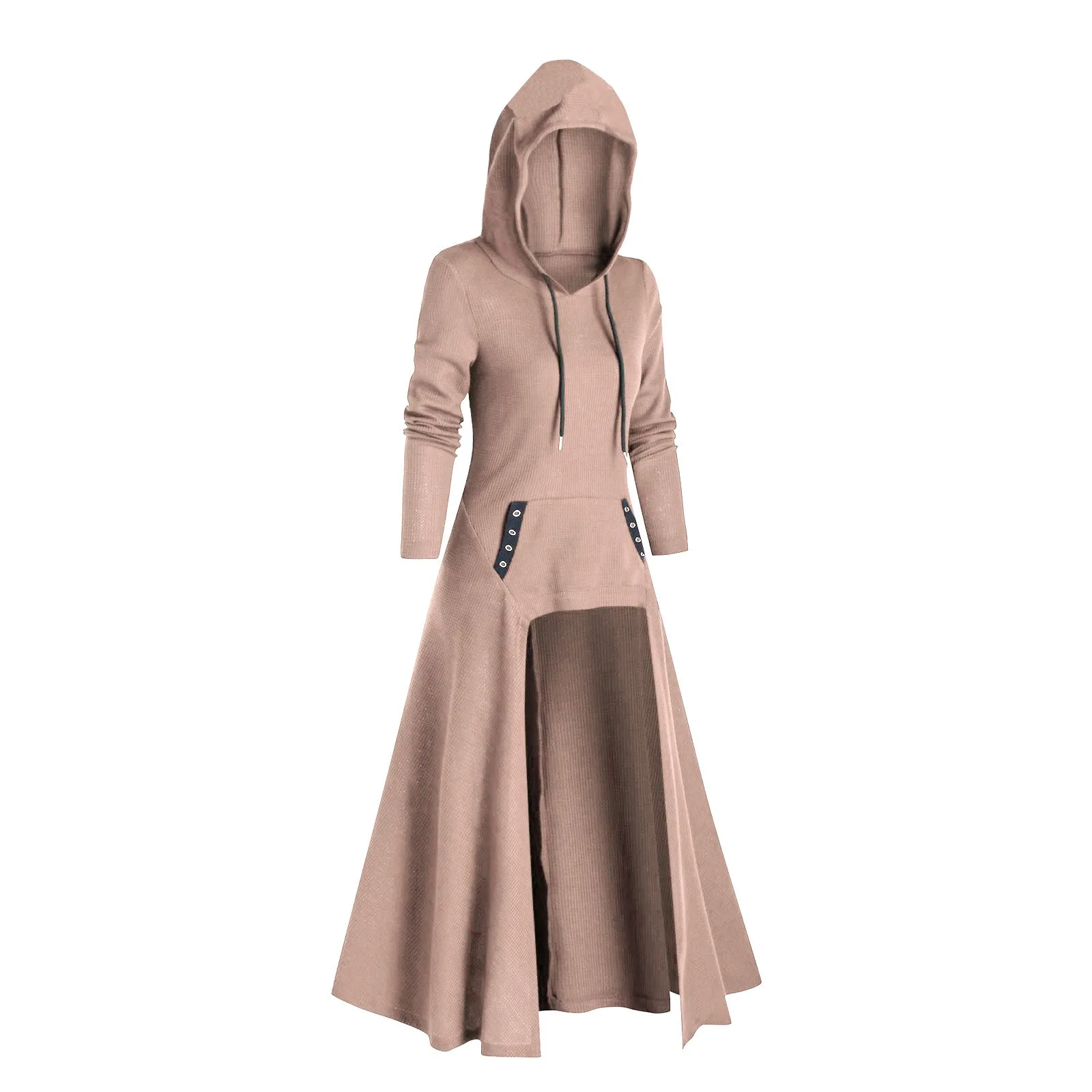 

Women's Retro Steam Punk Gothic Windbreaker Coat Cape Fashion Street Cloak Jacket Parkour Clothes Cardigan Trench Coat 2024