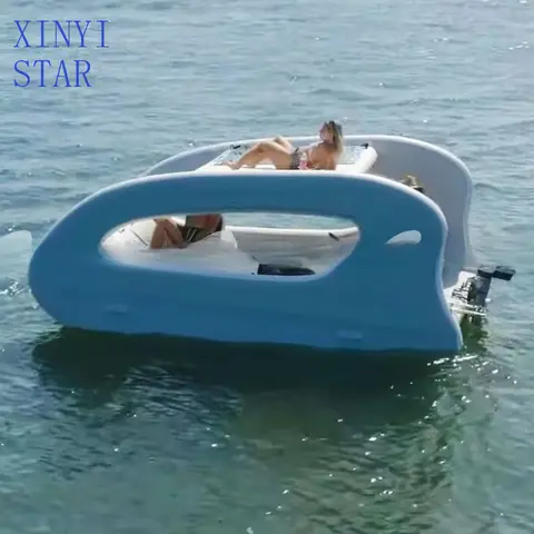 10 best sales uppblåsbar partybåt - №10