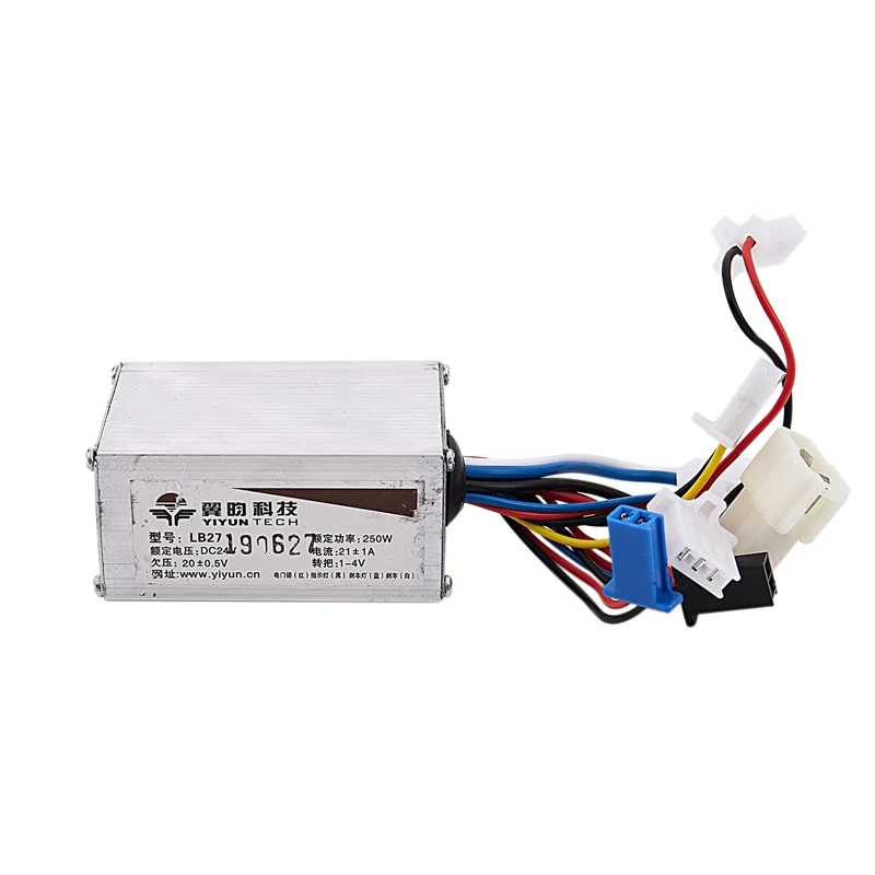 24V 250W DC Electric Bike Motor Brushed Controller Box For Electric Bicycle Scooter E-Bike Accessory