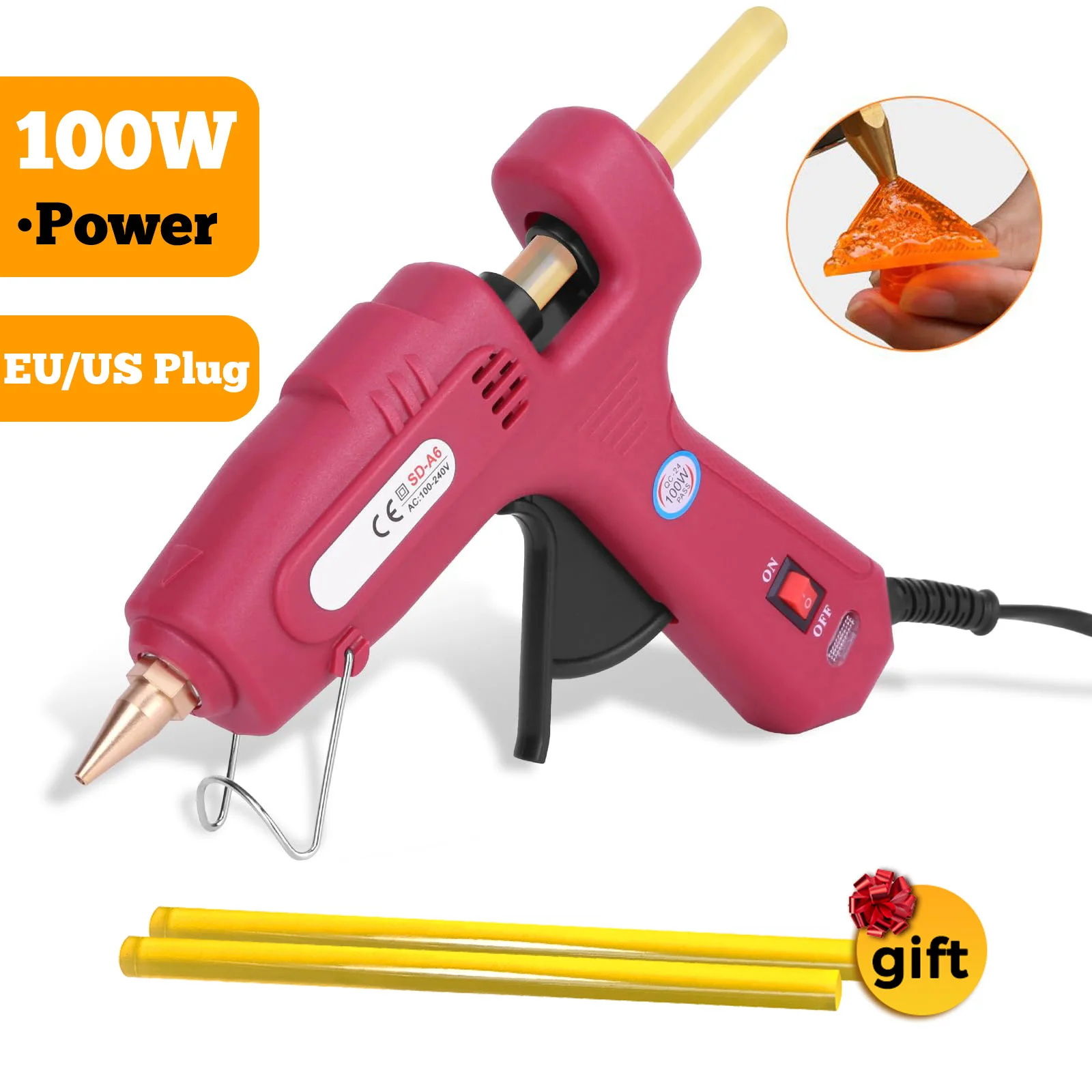 100W Hot Melt Glue …