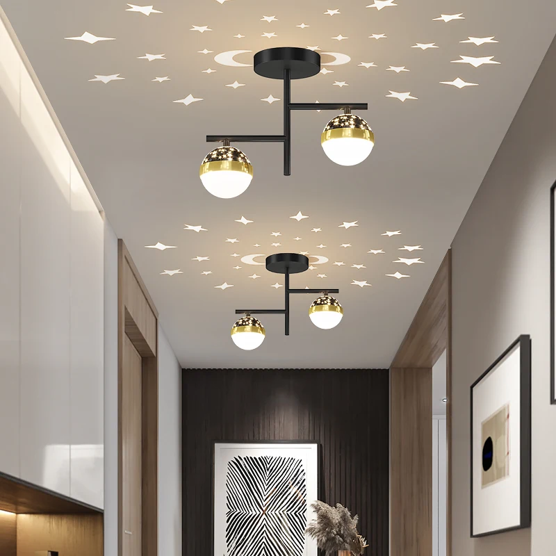 LED Ceiling Aisle Chandelier For Corridor Lights Foyer Hallway Gallery Bedroom Restaurant Office Loft Indoor Lighting