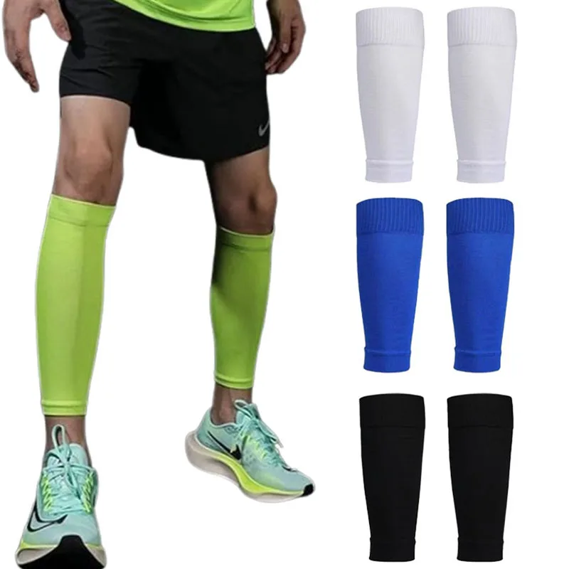 

Компрессионные носки с рукавами для ног, спортивные наколенники, впитывающие пот, антифрикционные щитки для голени для футбола