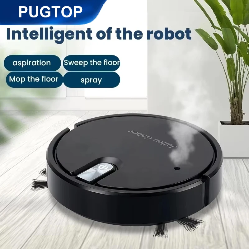 5 in 1 Wireless Smart Robot Vacuum Cleaner Multifunctional Super Quiet Vacuuming Mopping Humidifying For Home Use Home Appliance