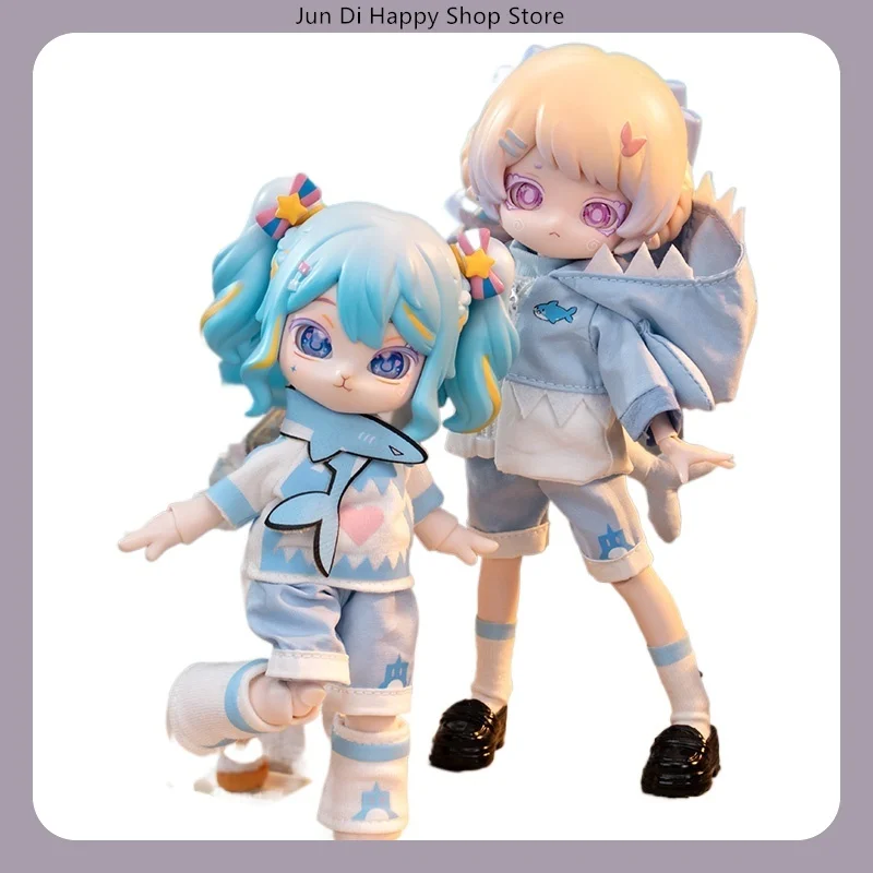 COME4FREE Sardine Daily Series Vestiti per bambole BJD 1/12 Vestito carino per abito OB11Doll