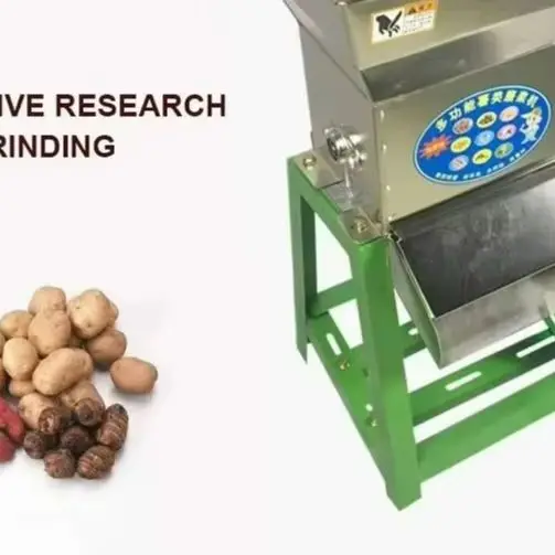 Máquina Trituradora de Yuca, Máquina para Hacer Pulpa de Patata, Trituradora de Raíz de Loto y Batata, Molino de Harina de Yuca Más Barato
