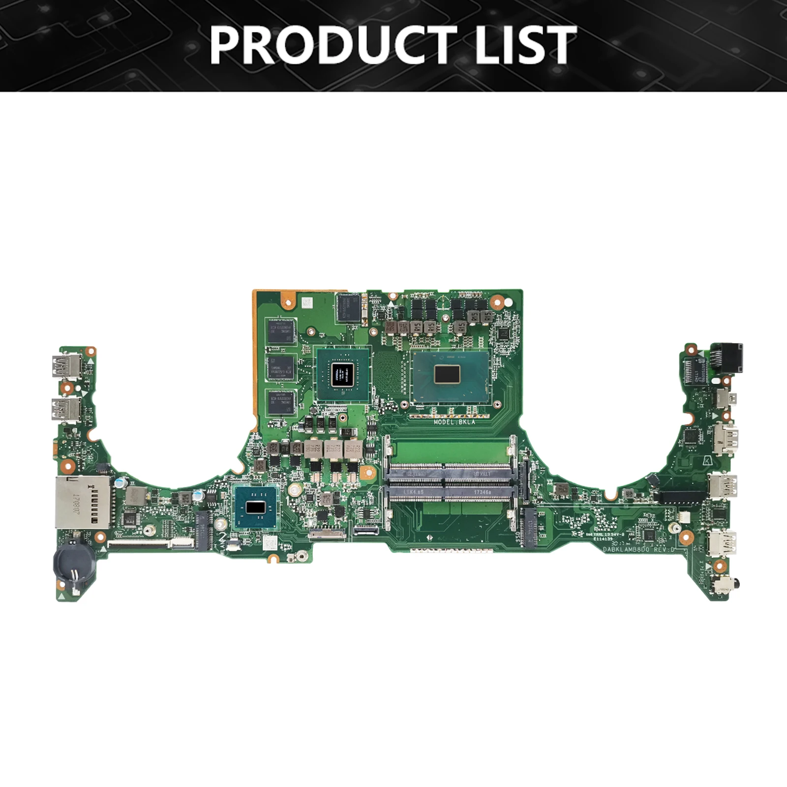 FX63VD Laptop Moederbord Voor ASUS GL503VD FX503VD ZX63V S5A FZ63VD GL503VE Moederbord i5 i7 CPU GTX1050 GTX1050Ti V4G V2G