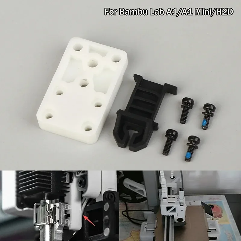 

Upgraded Heating Assembly Ceramic Zirconia Insulation Block Base for Bambu Lab A1 A1 Mini 3D Printer High Temperature Resistance