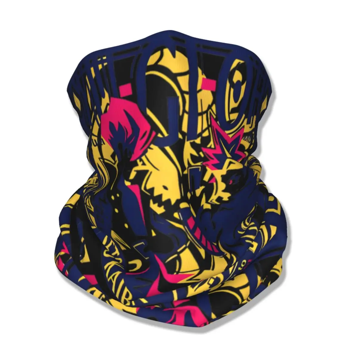 Duel Bandana Neck Gaiter Printed Yu-Gi-Oh! Japanese Anime Mask Scarf Multi-use Balaclava Fishing for Men Women Adult Washable