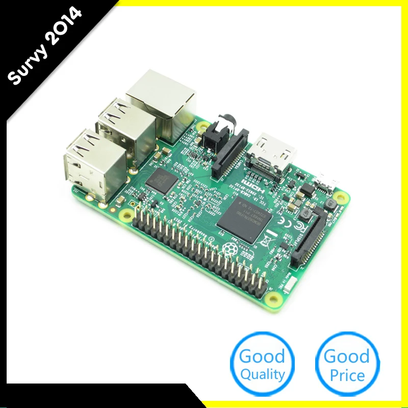 

Raspberry Pi 3 Model B Board 1GB LPDDR2 BCM2837 Quad-Core Ras PI3 B,Ras PI 3B,Ras PI 3 B with WiFi&Bluetooth