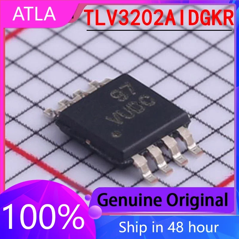 

1PCS New TLV3202AIDGKR Packaged MSOP8 Low-power Rail To Input Comparator in Stock