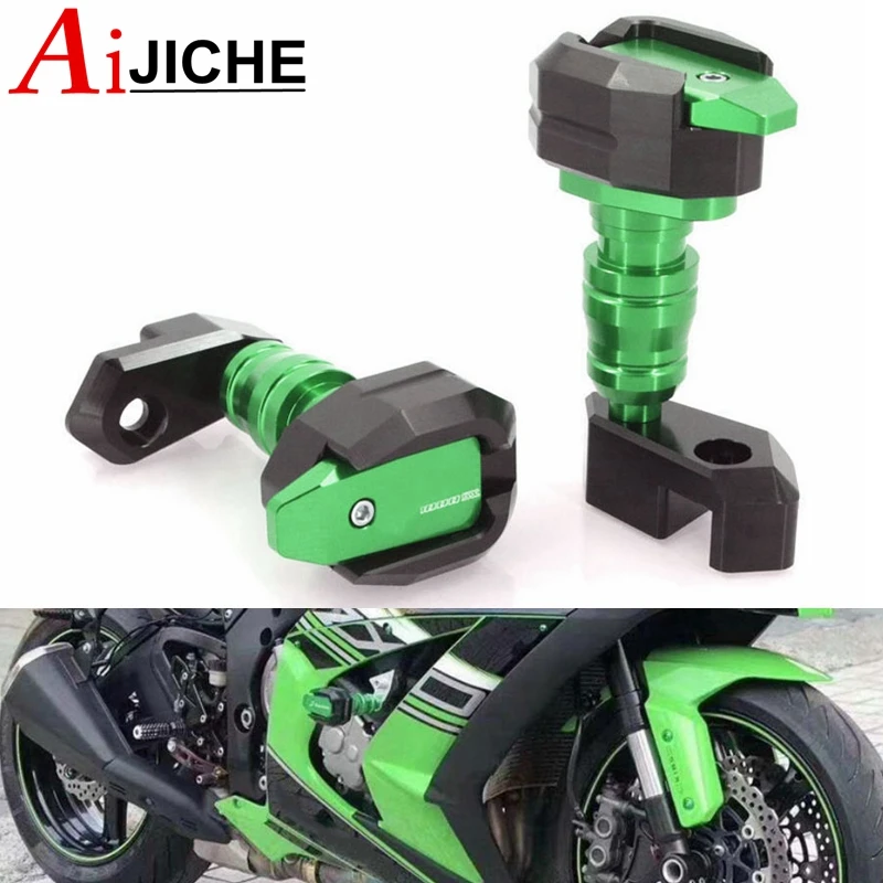 

Motorcycle CNC Falling Protection Frame Slider Fairing Guard Crash Pad Protector Fit For NINJA1000SX NINJA 1000SX 2020 2021