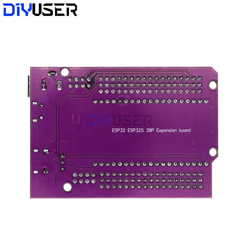 DIYUSER ESP32 38PINS Board TYPE-C/MICRO USB CP2102 WiFi+Bluetooth Dual Core ESP32-DevKitC-32 ESP-WROOM-32 Expansion Board