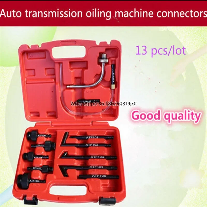 Transmission Oil Refilling Refill Tool Kit 13Pcs Oil Filling Adaptor Set CVT Transmission Service Adapter