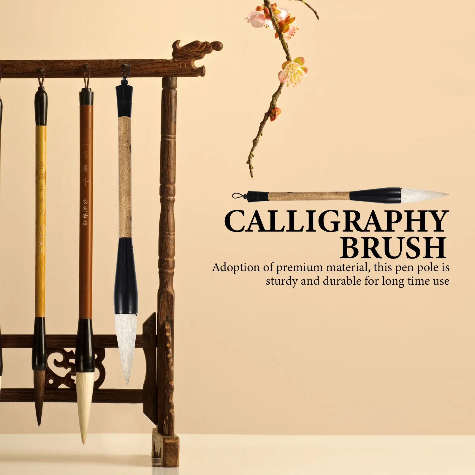 

Portable Chinese Calligraphy Brush Writing Painting Tool for Beginners Smooth Writing Gift for Students Teachers