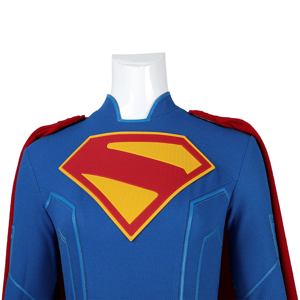 بدلة كارا زور إل التأثيرية باللون الأزرق تنورة حمراء عباءة ملابس كارا دانفرز للهالوين بدلة لعب الأدوار بدلة معركة #4