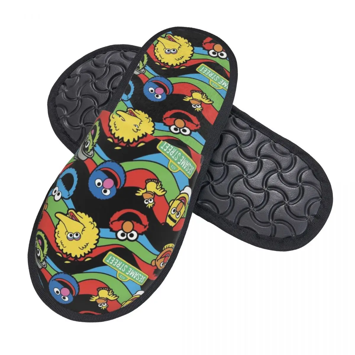 مخصص كوكي مونستر برامج التلفزيون شبشب منزل النساء لينة رغوة الذاكرة الانزلاق على غرفة نوم النعال الأحذية