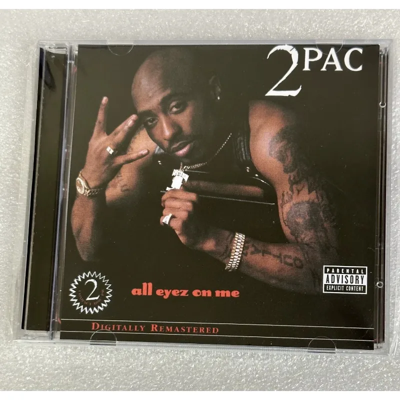 2PAC Tupac All Eyez on Me Álbum 2CD Edição Nacional Presentes CD Walkmans Música para Carro