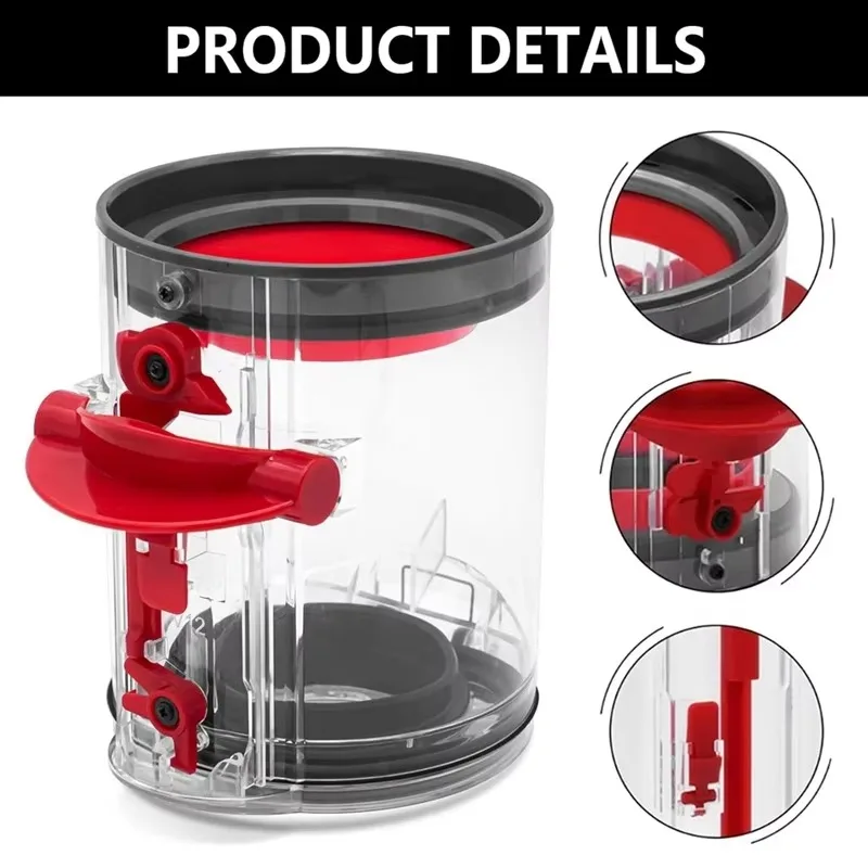 Zubehör für Dyson V12 Detect Slim, V10Digital Slim, SV18 SV20 SV30 SV46 SV49 Akku-Staubbehälter, kabellosen Staubsauger – Detail 5
