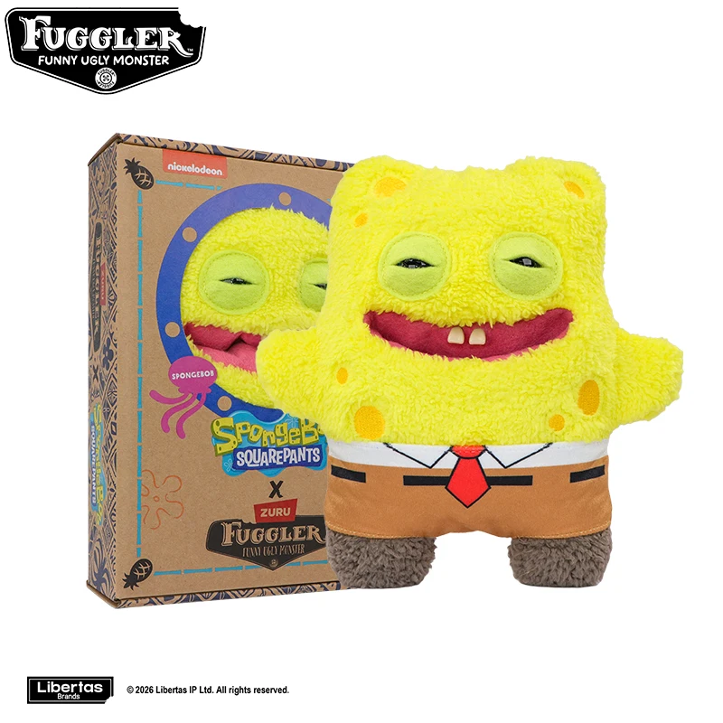 Original Fugglers Lustige Hässliche Monster Fuggler Plüschtiere Fuggler Zahnmonster Spongebob Schwammkopf Patrick Star Plüschpuppen