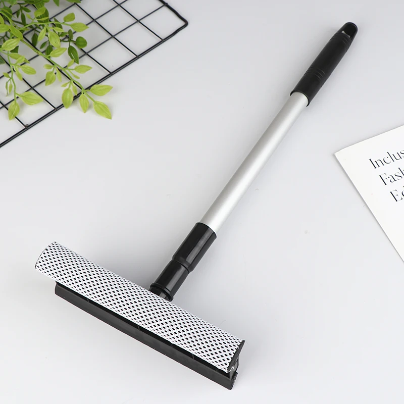 NEW Squeegee Car Window Cleaner Single Section Pole /Retractable Pole Cleaning Window Brush Glass Squeegee Car Cleaning Tools