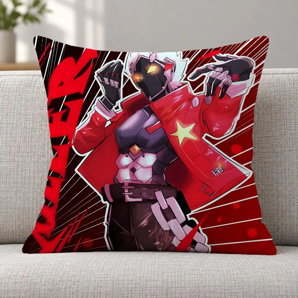 Game Zone Zero B-Billy Kid Cushion Cover Soft Plush Decorative Sofa Bedroom Living Room Car Dorm Home Decor Gift