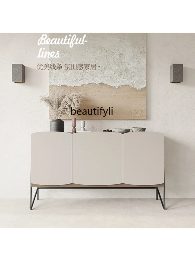 Paint Sideboard Cabinet Modern Minimalist Home Entrance Cabinet Creative Art Tea Locker storage cabinet  furniture