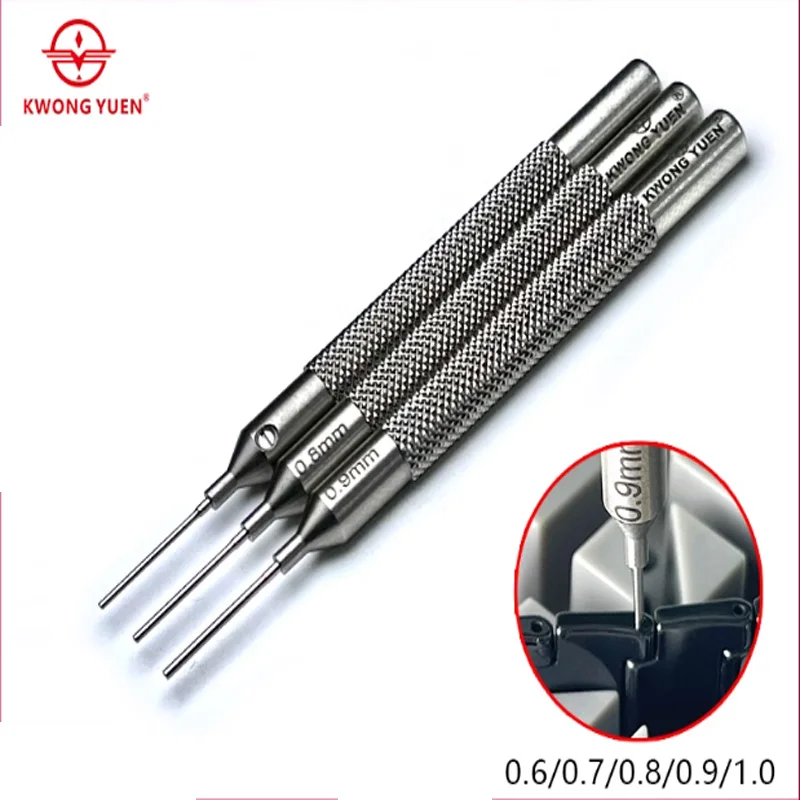 Watch Removal Tool Removing Strap Needle Punching Replaceable Strap Card Needle Thimble KWONG YUEN Precision Watch Repair Tool