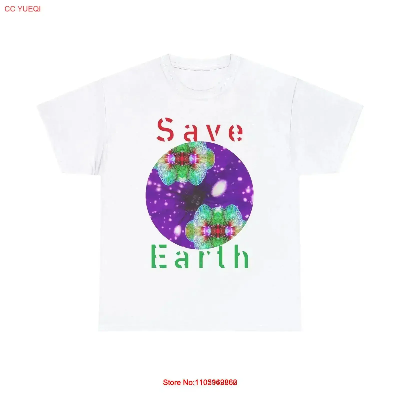 

Футболка из плотного хлопка Save Earth Day Global Warming Go Green Ecology, винтажный потертый повседневный топ для повседневной носки с графикой