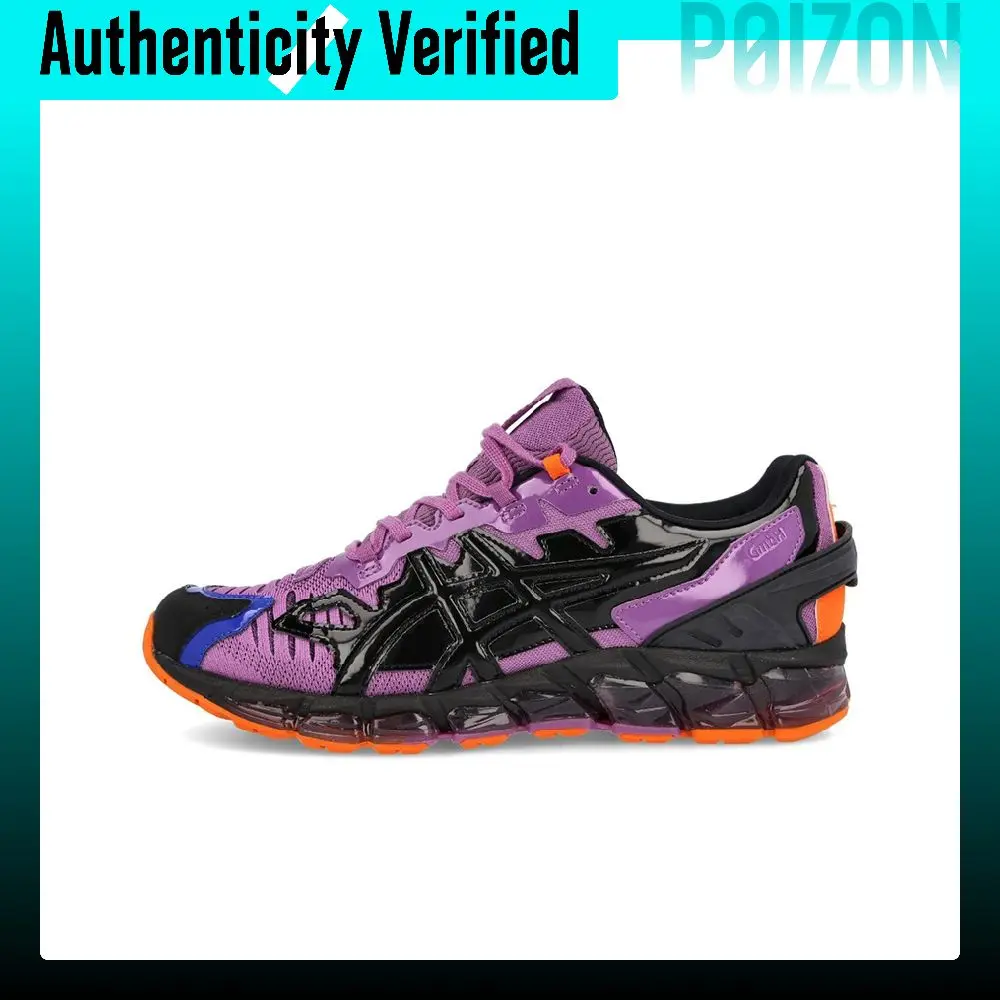 Asics Gel Quantum 360 6 Low top Running Shoes Unisex Black Purple 1201A099-500