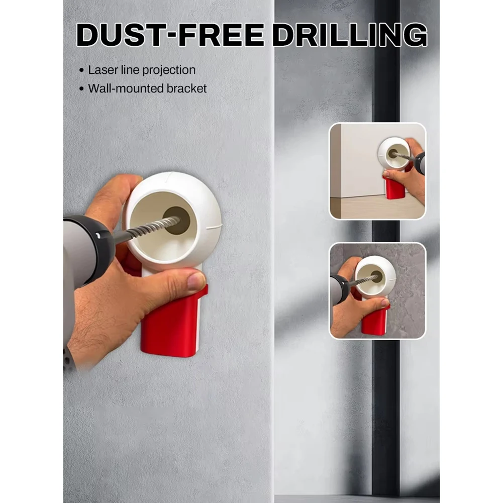

AT21-Dust Cover For Electric Hammer Drilling Electric Drill Dust Cover Impact Drill Dust Stopper Dust Collector Tool