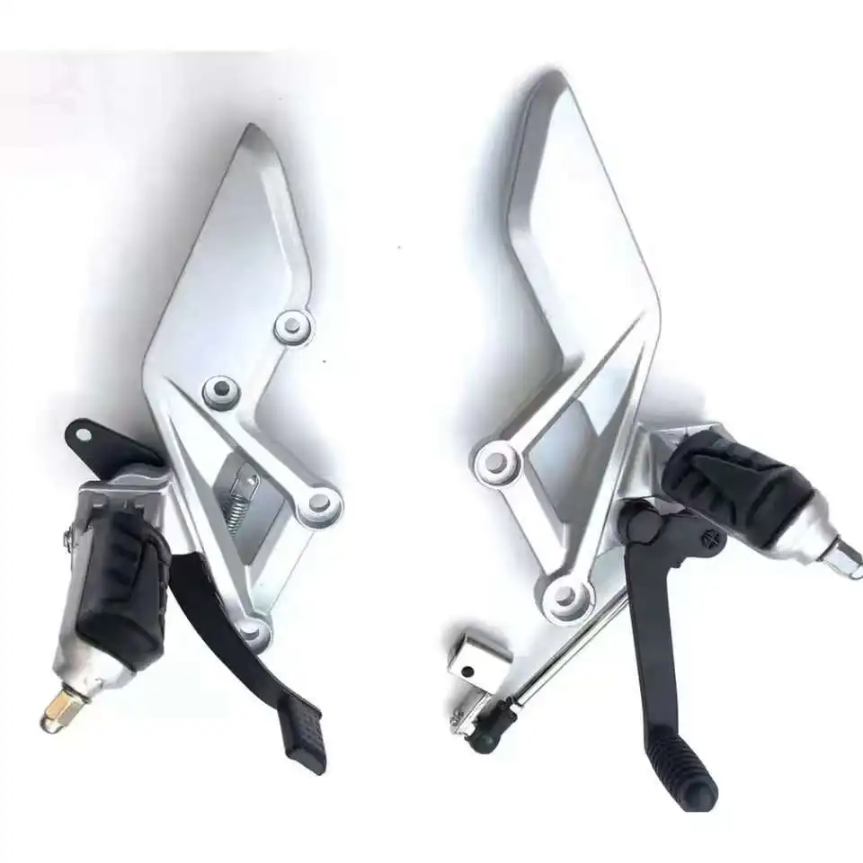 New Motorcycle Gp250 Lx250gs-2 Sports Car Left Shift Pedal Right Brake Pedal Main Foot Rest Apply Fit Loncin