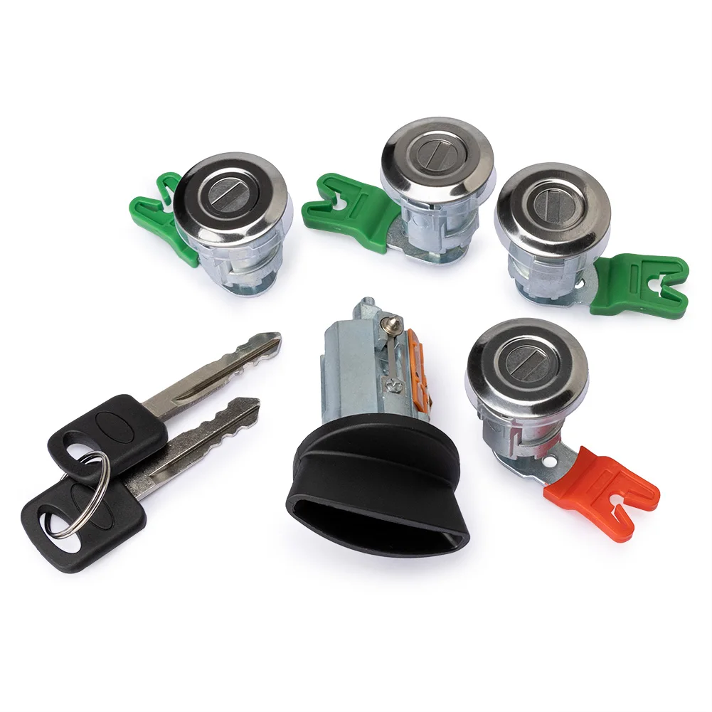 

Комплект замка двери цилиндра зажигания для Ford Econoline Van E150 E250 E350 1997 1998 1999-2020 DL5886 703369 597638 Автомобильные аксессуары