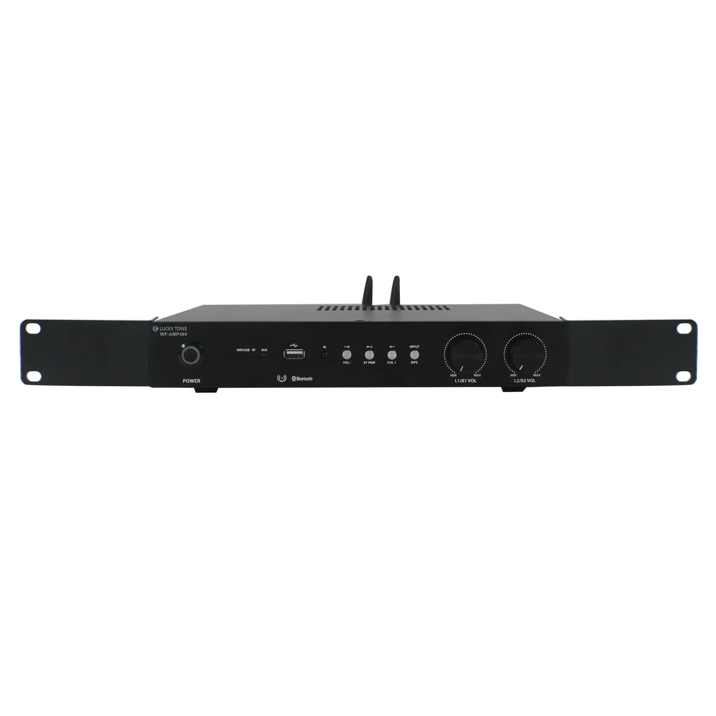 4*60W BLUETOOTH SMART HOME AUDIO AMPLIFIER Supports Online Music, Internet Radio, Airplay, DLNA