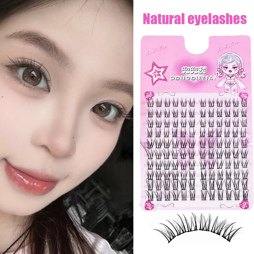 

Набор для наращивания ресниц: 3D-кластеры, 3/10 рядов, для естественного и ежедневного макияжа, мягкие, длинные, с эффектом комикс-глаз, инструмент для создания натурального макияжа